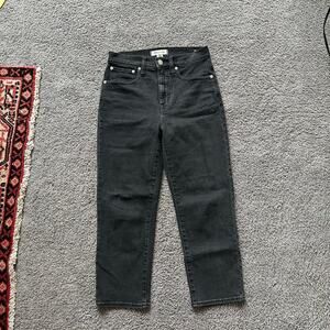 NWOT: Madewell High-Rise Slim Crop Boyjean